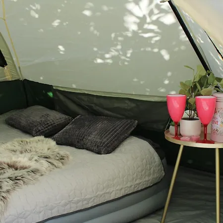 Boutique Camp, Pitches For Your Own Tent With Barhroom And Outdoor Kitchen *