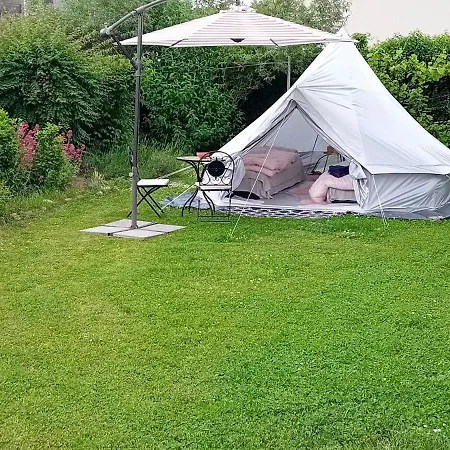 Boutique Camp, Pitches For Your Own Tent With Barhroom And Outdoor Kitchen *